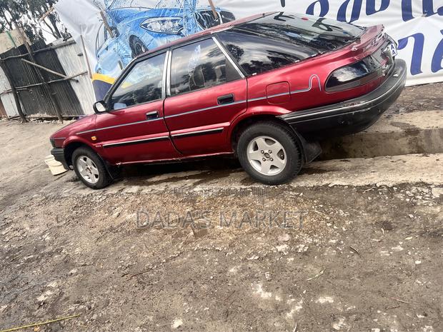 Toyota Corolla 1992 Burgundy