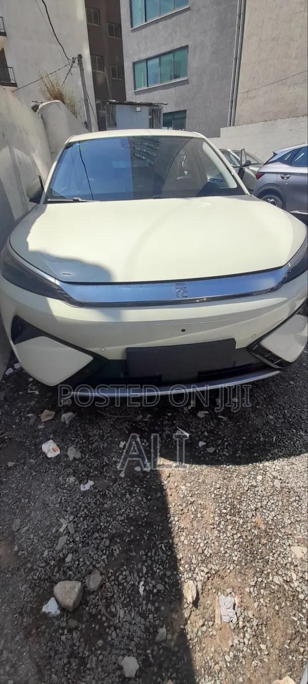 New BYD Yuan Plus 2025 Off white