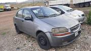 Chevrolet Aveo 2004 Silver for sale