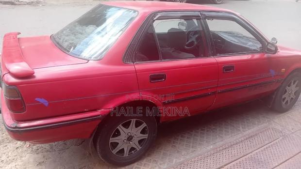Toyota Corolla 1991 Red