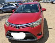 Toyota Yaris 2014 Red for sale
