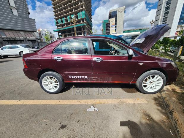 Toyota Corolla 2003 Burgundy