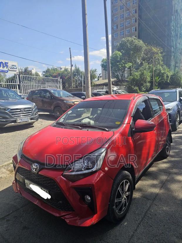 Toyota Agya 2022 Burgundy
