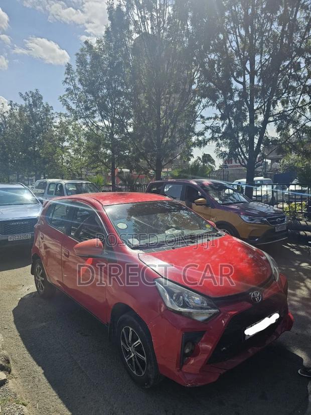 Toyota Agya 2022 Burgundy