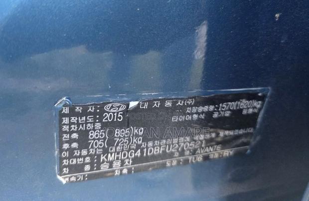 Hyundai Avante 2015