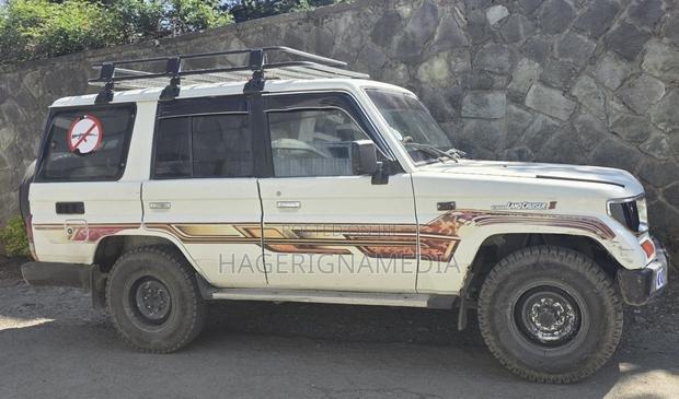 Toyota Land Cruiser 1996 White