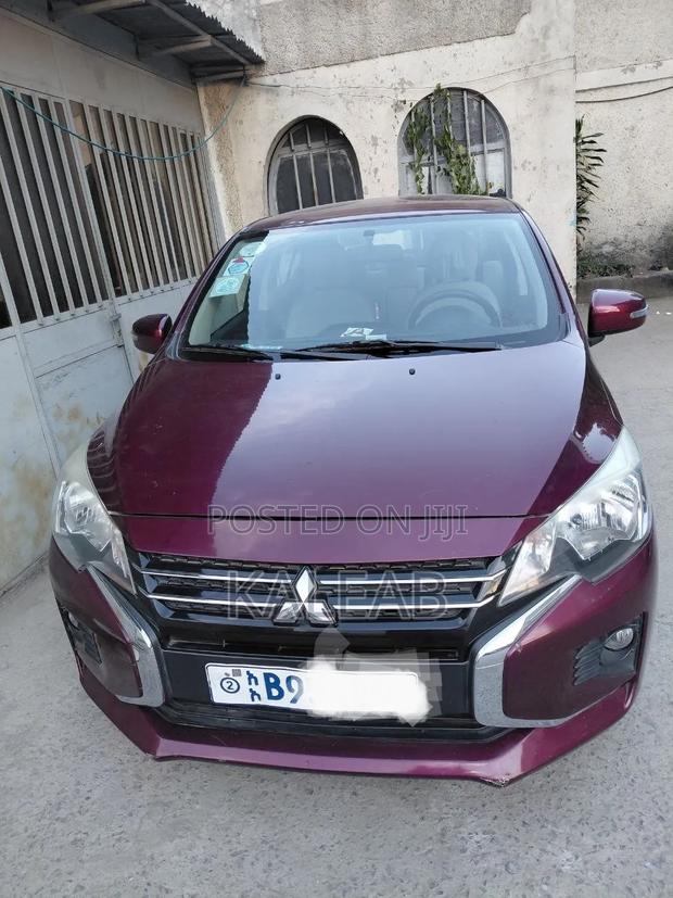 Mitsubishi Attrage 2021 Burgundy