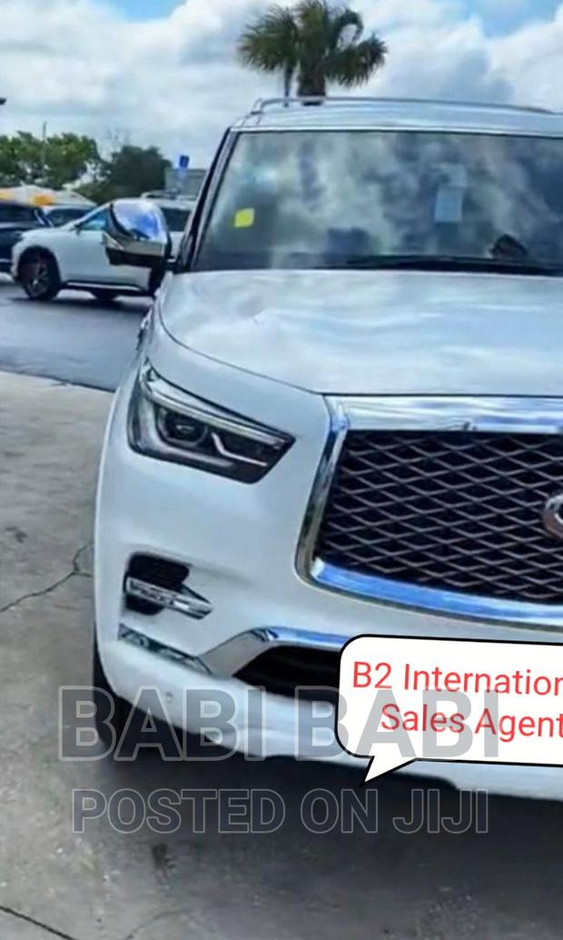 New Infiniti QX80 2021 White