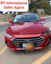 Hyundai Avante 2017 Red for sale
