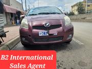 Toyota Yaris 2010 Burgundy for sale