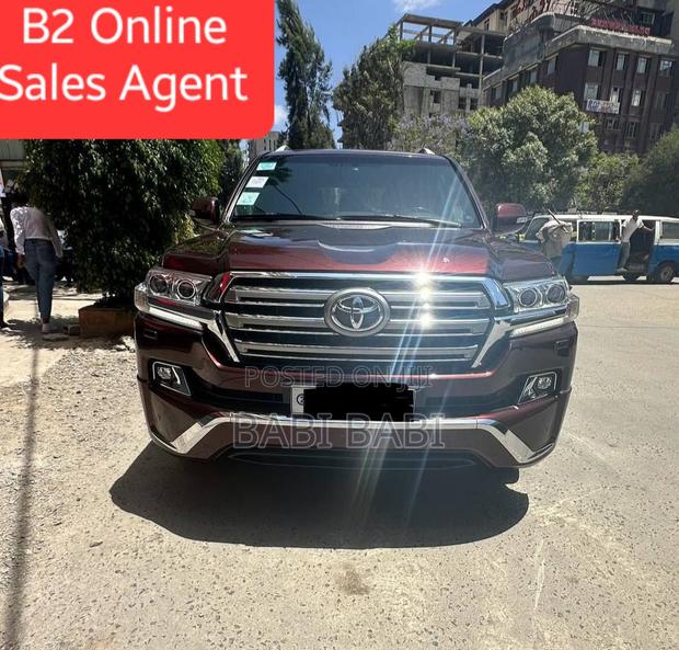 Toyota Land Cruiser 2018 Burgundy