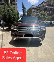 Toyota Land Cruiser 2018 Burgundy for sale