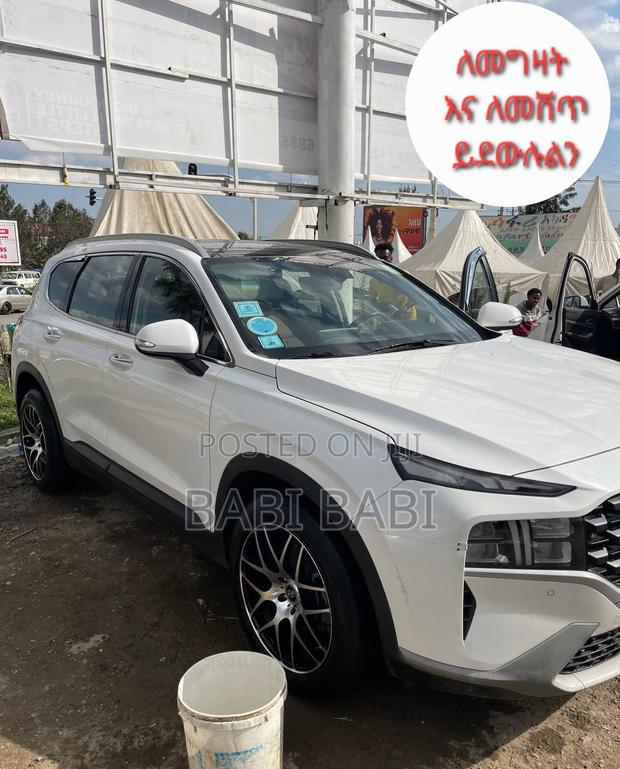 Hyundai Santa Fe 2021 White
