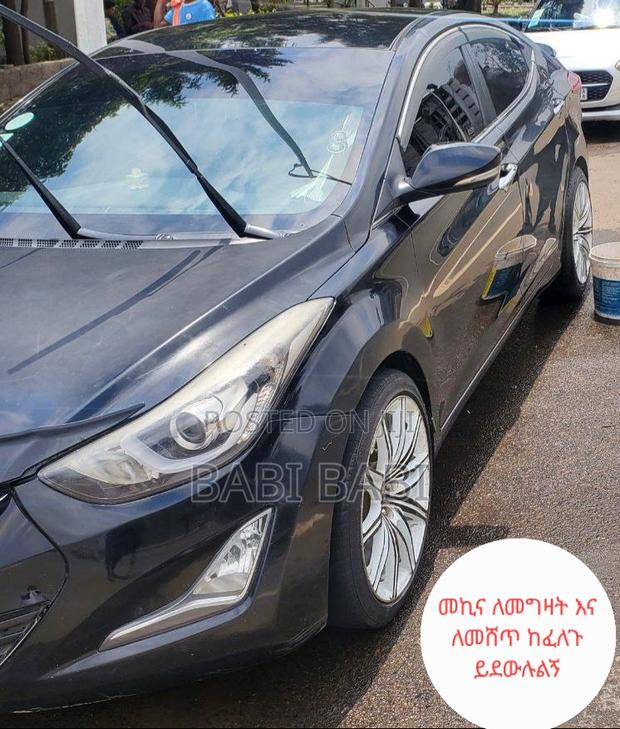 Hyundai Avante 2015 Matt Black