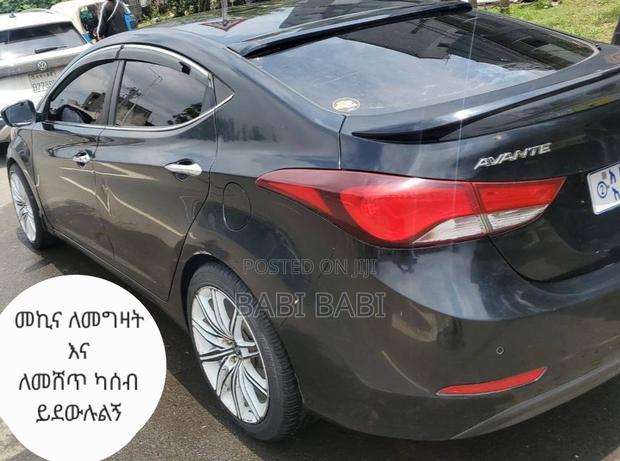 Hyundai Avante 2015 Matt Black