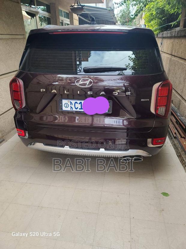 Hyundai Palisade 2022 Burgundy