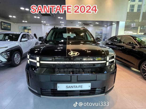 New Hyundai Santa Fe 2024 Matt Black