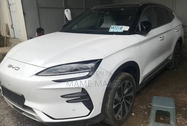 New BYD Song Plus 2024 White