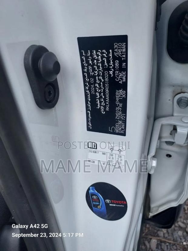 New Toyota RAV4 2024 White