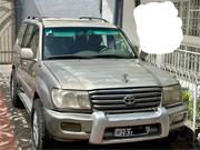 Toyota Land Cruiser 2003 Gold for sale