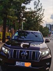 Toyota Land Cruiser Prado 2021 Burgundy for sale