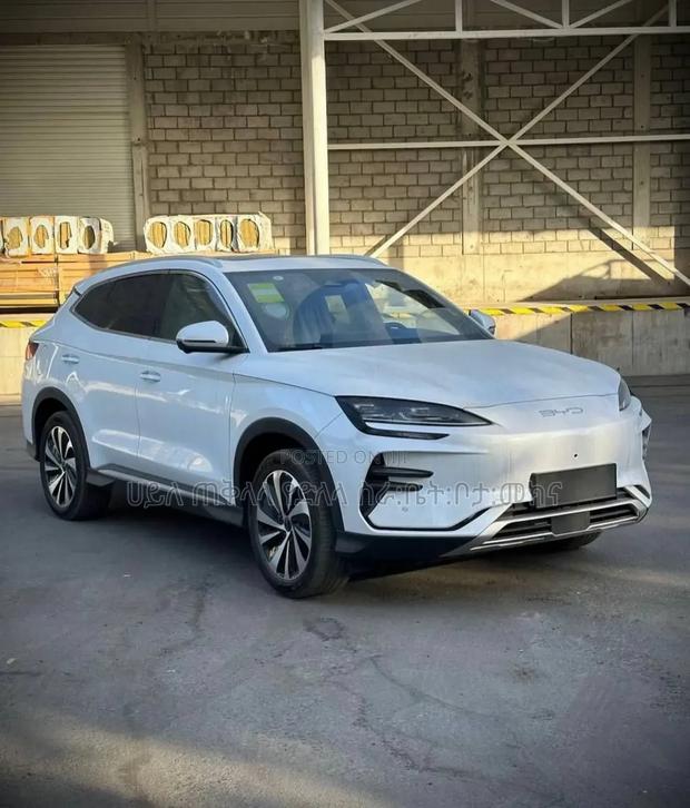 New BYD Song Plus 2024 White