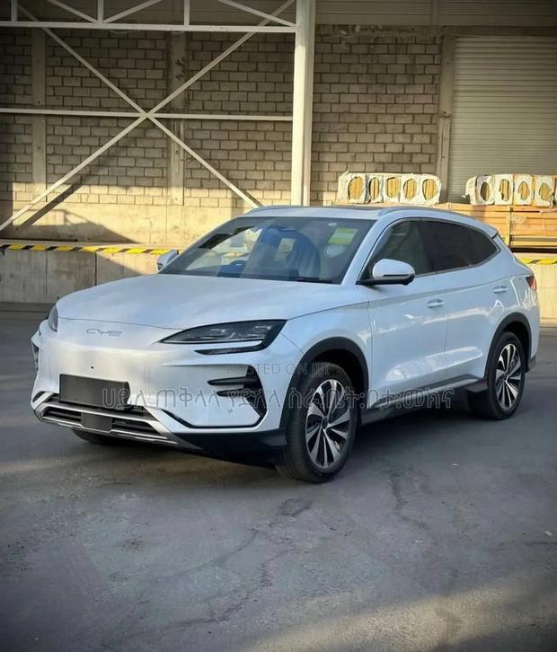 New BYD Song Plus 2024 White
