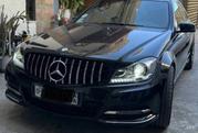 Mercedes-Benz C200 2014 Black for sale