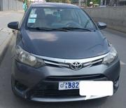 Toyota Yaris 2014 Gray for sale