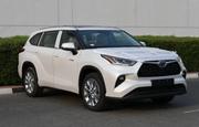 Toyota Highlander Hybrid 2024 White for sale