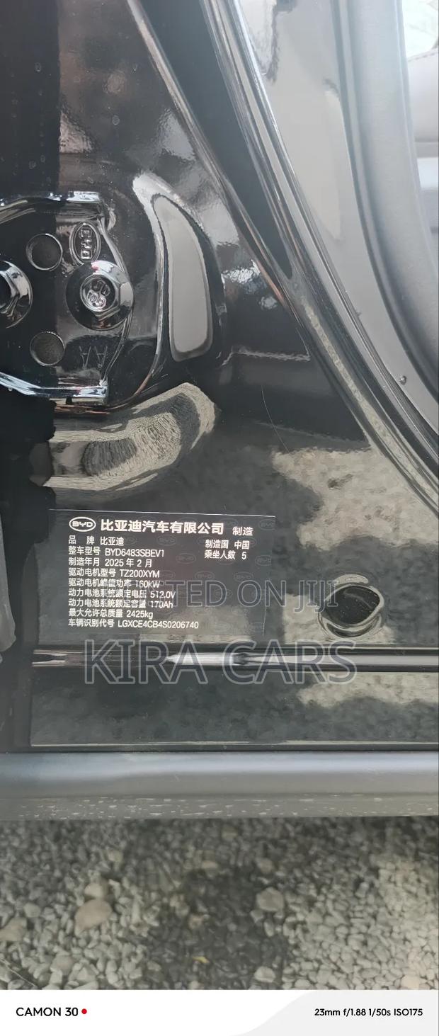 New BYD Song Plus 2025 Off white