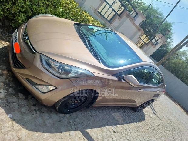 Hyundai Elantra 2014 Brown