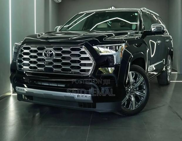 New Toyota Sequoia 2025 Matt Black