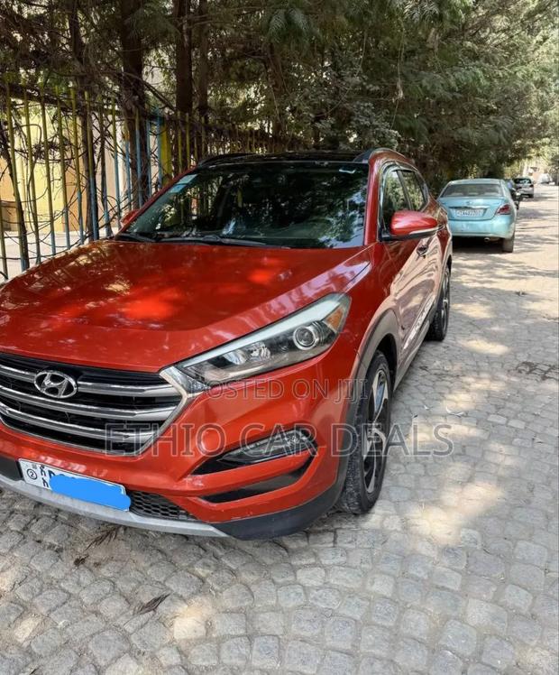 Hyundai Tucson 2017 Orange