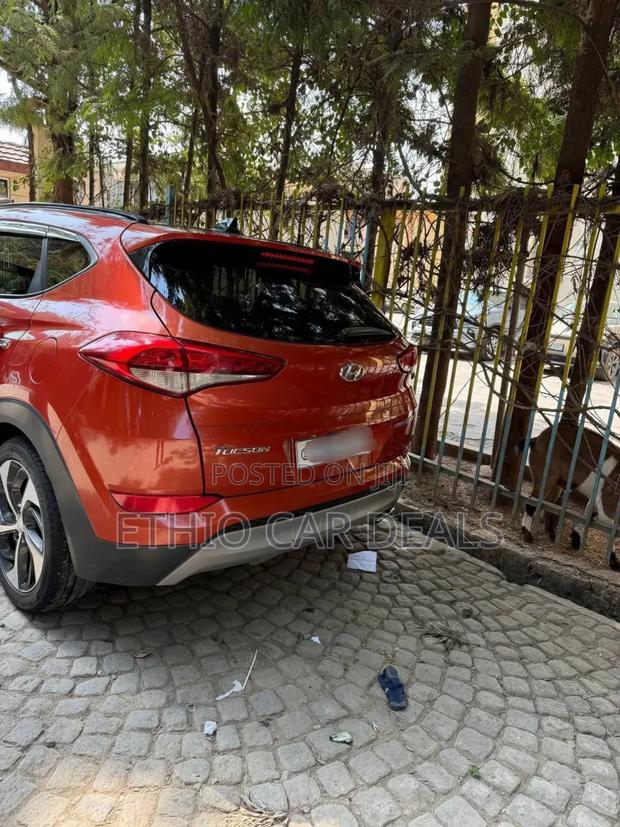 Hyundai Tucson 2017 Orange