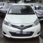 Toyota Yaris 2012 White for sale