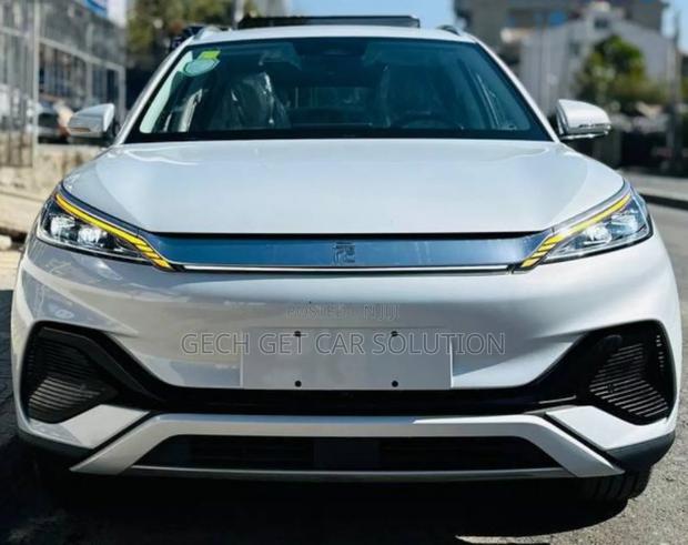 New BYD Yuan Plus 2025 Silver