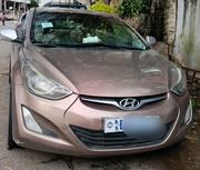 Hyundai Elantra 2015 Brown for sale