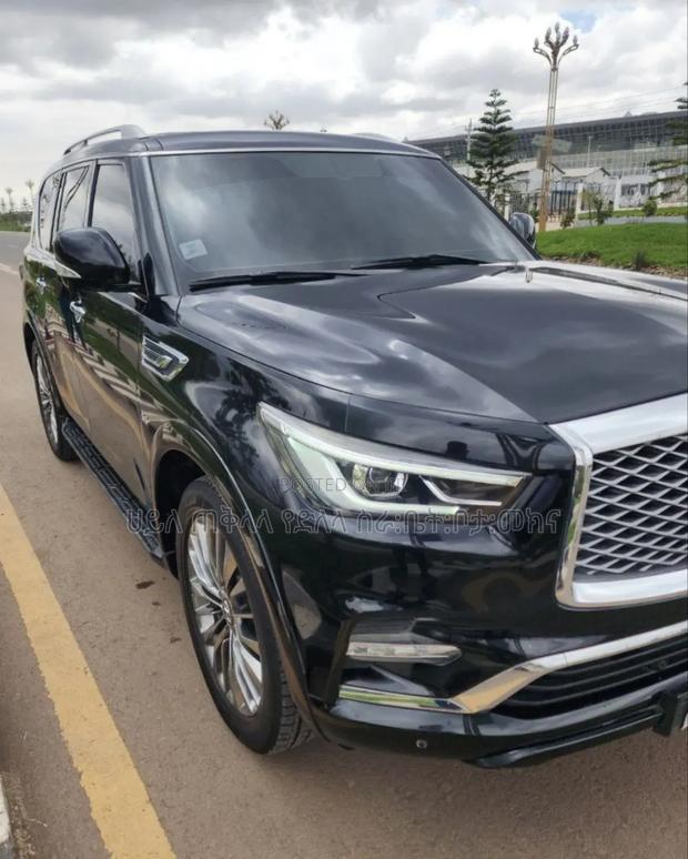 Infiniti QX80 2021 Matt Black