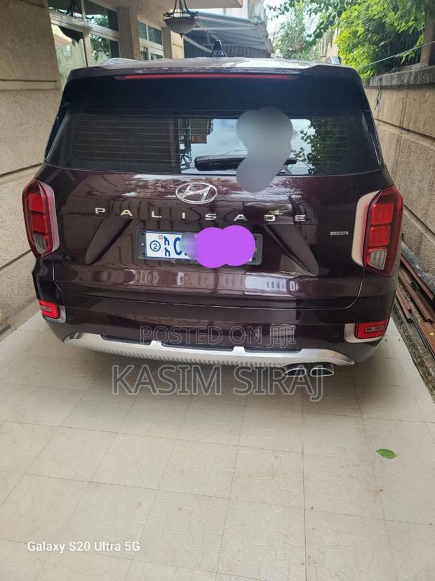 Hyundai Palisade Calligraphy 2022 Burgundy