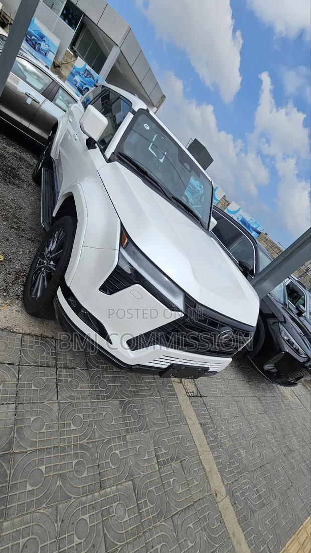 New Lexus GX 550h Hybrid AWD 2024 White