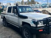 Toyota Land Cruiser 4.5 V8 TD 2018 White for sale