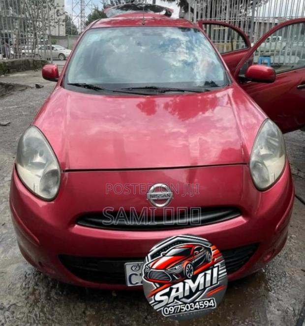 Nissan Micra 2014 Red