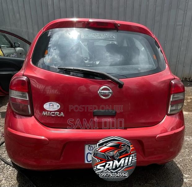 Nissan Micra 2014 Red