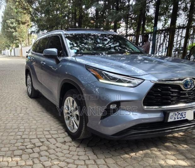 Toyota Highlander Hybrid 2024 Blue