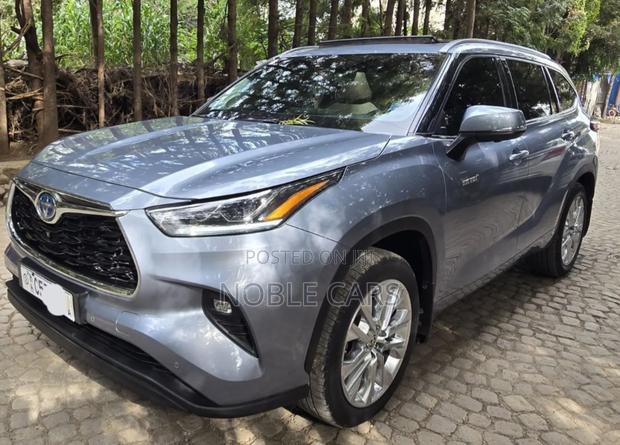 Toyota Highlander Hybrid 2024 Blue