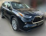 New Toyota Highlander Hybrid 2025 Black for sale