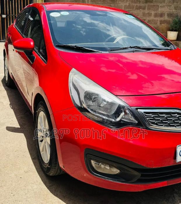 Kia Rio 2015 Red