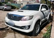 Toyota Fortuner 2.4 D RWD 2015 White for sale