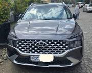 Hyundai Santa Fe Hybrid 2023 Maroon for sale